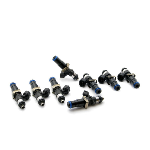 DeatschWerks Bosch EV14 60mm/14mm 220lb/hr Injectors - Set of 8 | Multiple Fitments (16S-13-2200-8)
