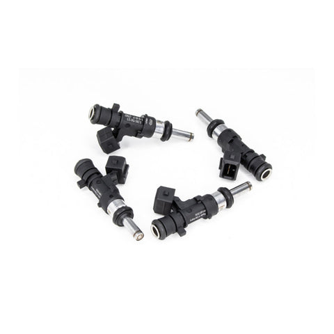 DeatschWerks 650cc Injectors - Set of 4 | 2013-2016 Dodge Dart / 2012-2017 Fiat 500 (17MX-00-0600-4)
