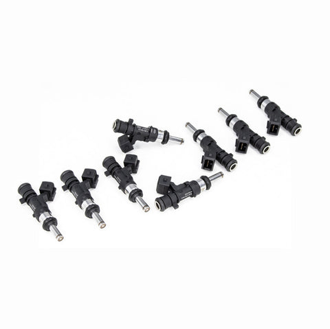 DeatschWerks 850cc Top Feed Injectors - Set of 8 | 2008-2013 BMW M3 / 2000-2003 BMW M5 (17MX-00-0850-8)