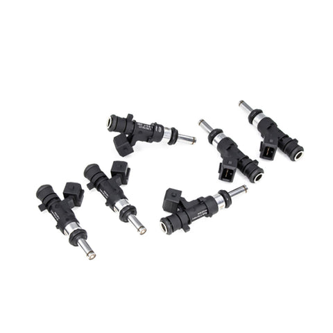 DeatschWerks 1100cc Injectors - Set of 6 | 1998-2000 BMW 323i / 2007-2013 BMW 328i / 2005,2007-2009 Porsche 911 (17MX-00-1100-6)