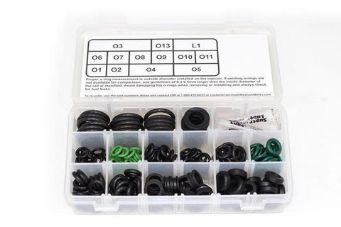 Deatschwerks 230 Piece Sport Compact and Euro Fuel Injector O-ring Kit (2-201)