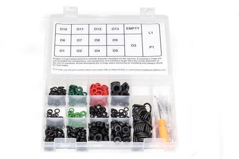 Deatschwerks 500 piece Master Shop Fuel Injector O-ring Kit (2-203)