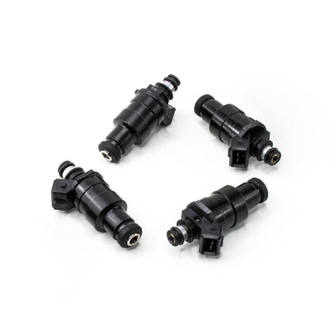 DeatschWerks 550cc Top Feed Low Impedance Injectors - Set of 4 | Nissan 240SX CA18DET (42M-01-0550-4)