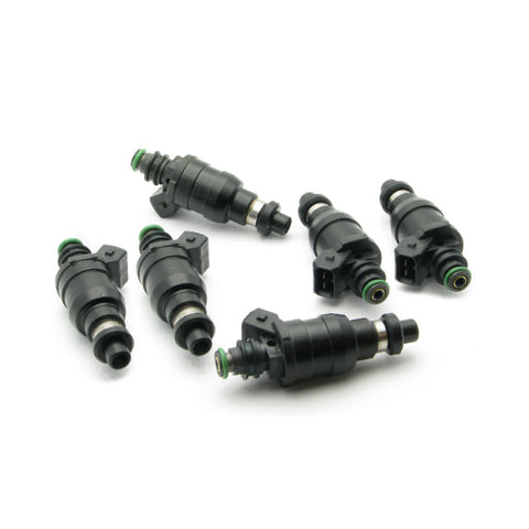 DeatschWerks 800cc Low Impedance Top Feed Injectors Matched Set of 6 | 1991-1999 Mitsubishi 3000GT / 1991-1996 Dodge Stealth (42M-02-0800-6)