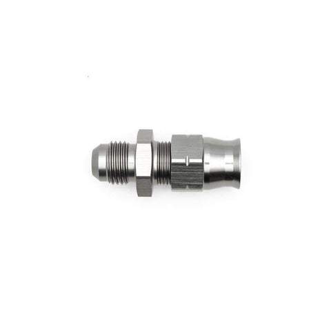 DeatschWerks 6AN Male Flare to 3/8" Hardline Compression Adapter w/ Olive Insert (6-02-0109)