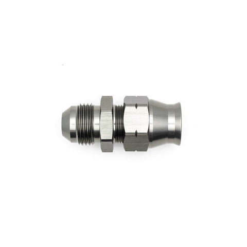 DeatschWerks 8AN Male Flare to 1/2" Hardline Compression Adapter w/ Olive Insert (6-02-0111)