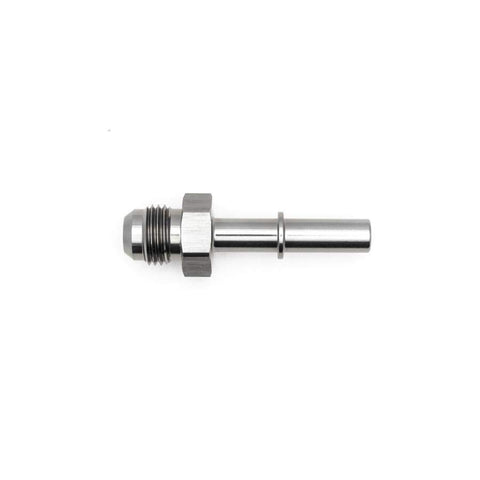 DeatschWerks 6AN Male Flare to 5/16" Male EFI Quick Connect Adapter (6-02-0112)