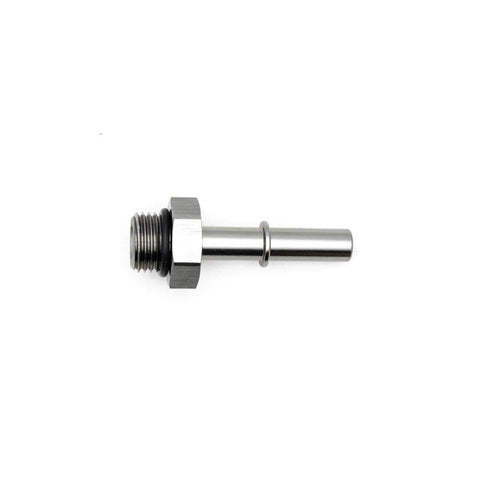 DeatschWerks 6AN ORB Male to 5/16" Male EFI Quick Connect Adapter w/ O-Ring (6-02-0114)