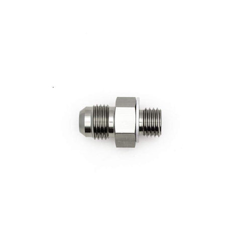 DeatschWerks 6AN Male Flare to M12x1.5 Male Metric Adapter w/ Crush Washer (6-02-0613)