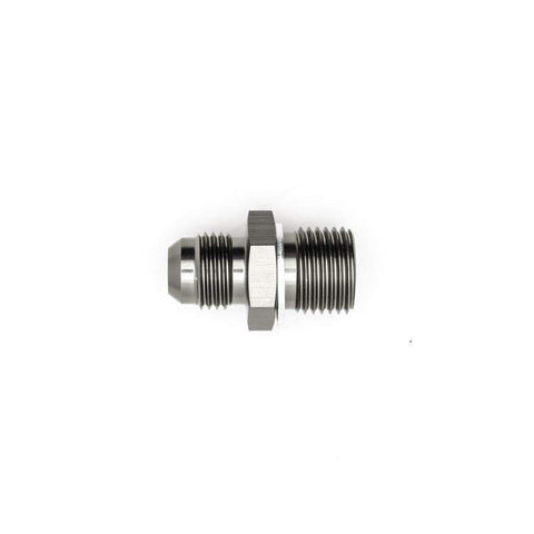 DeatschWerks 6AN Male Flare to M16x1.5 Male Metric Adapter w/ Crush Washer (6-02-0615)