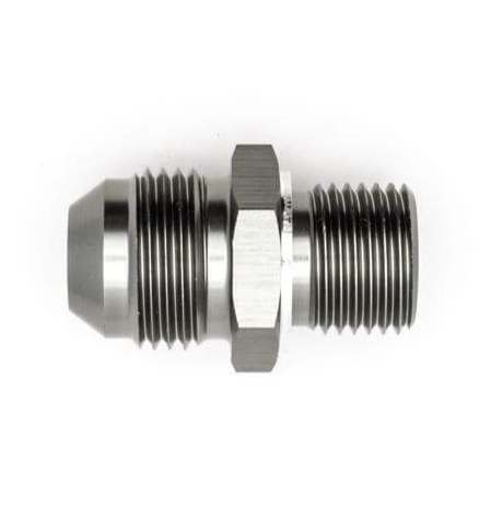 DeatschWerks 8AN Male Flare to M16x1.5 Male Metric Adapter w