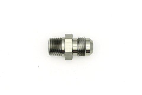 DeatschWerks 6AN Male Flare To 1/4in. Male NPT Adapter (6-02-0901)