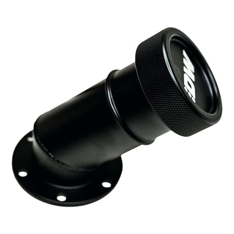 DeatschWerks Angled Filler Neck w/Cap - Matte Black (6-03-FST-ANGLE)