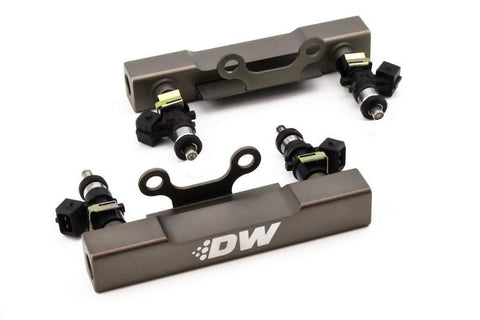 DeatschWerks Top Feed Fuel Rail Upgrade Kit with 1500cc Injectors | Multiple Subaru Fitments (6-102-1500)