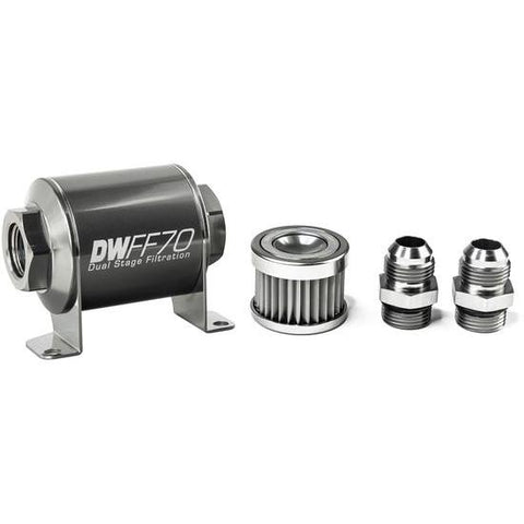 Deatschwerks Universal 70mm 5 Micron Fuel Filter Kit (8-03-070-005K/-10/-38/-516/-6/-8)