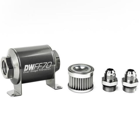 Deatschwerks Universal 70mm 5 Micron Fuel Filter Kit (8-03-070-005K/-10/-38/-516/-6/-8)