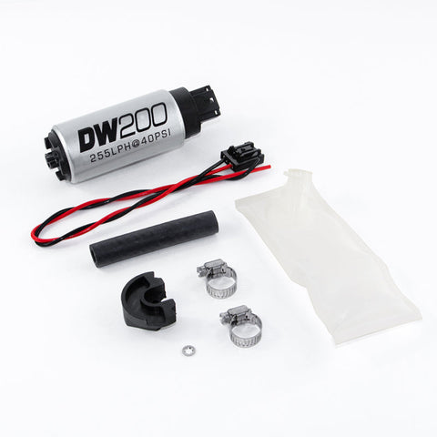DeatschWerks 255 LPH DW200 In-Tank Fuel Pump w/ Install Kit | 1994-1998 Nissan 240SX (9-201-1024)