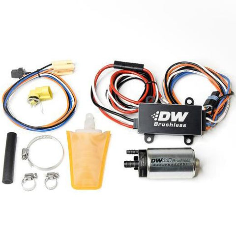DeatschWerks In-Tank Brushless Fuel Pump with 9-0913 Install Kit and C102 Controller | 1994-1998 Nissan 240SX and 1999-2002 Nissan Silvia (9-441-C102-0913)