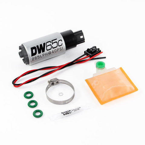 DeatschWerks DW65C 265lph Compact In-Tank Fuel Pump w/Install Kit | 2009-2010 Ford Focus (9-651-1017)