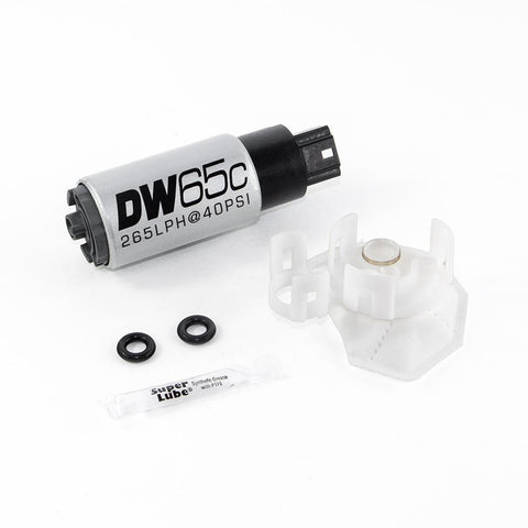 DW65C 265 LPH In-Tank Fuel Pump w/ Install Kit by DeatschWerks | 2008-2015 Mitsubishi Evo X (9-651-1026)