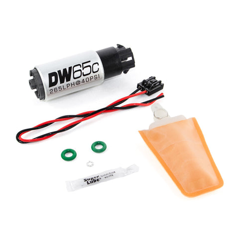 DeatschWerks 265 LPH Compact In-Tank Fuel Pump w/ 04+ Lotus Elise/Exige Set Up Kit | Multiple Fitments (9-652-1006)