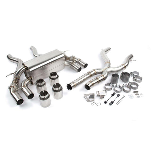 Dinan Free Flow Axle Back Exhaust & X-Pipe | 2019-2020 BMW M2C (D660-0082)