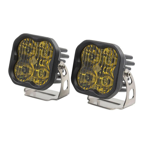 Diode Dynamics SS3 3" Standard Yellow LED Pods - Pair