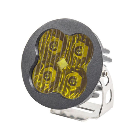 Diode Dynamics SS3 3" Round Yellow LED Pod - Single