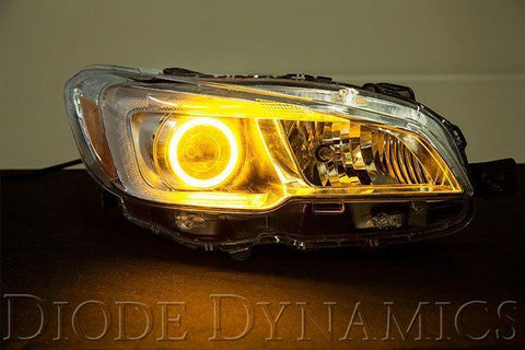 Diode Dynamics 80mm HD LED Halos | 2015-2021 Subaru WRX, 2013-2015 Subaru BRZ, and 2010-2016 Hyundai Genesis Coupe (DD20XX)
