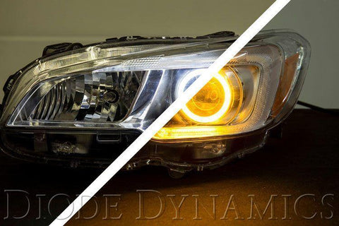 Diode Dynamics 80mm HD LED Halos | 2015-2021 Subaru WRX, 2013-2015 Subaru BRZ, and 2010-2016 Hyundai Genesis Coupe (DD20XX)