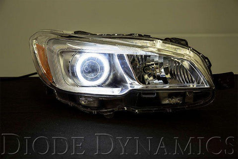 Diode Dynamics 80mm HD LED Halos | 2015-2021 Subaru WRX, 2013-2015 Subaru BRZ, and 2010-2016 Hyundai Genesis Coupe (DD20XX)
