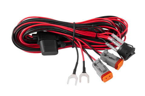 Diode Dynamics Light Duty Dual Output 2-Pin Offroad Wiring Harness | Universal (DD4033)