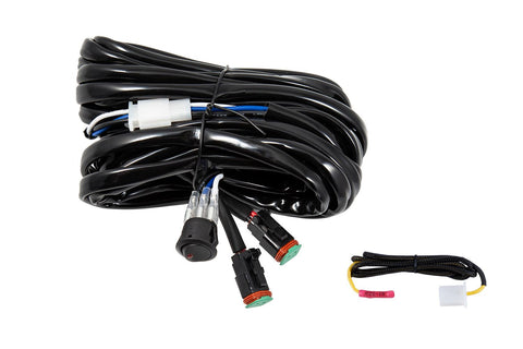 Diode Dynamics Heavy Duty Dual Output 2-Pin Offroad Wiring Harness | Universal (DD4045)