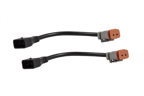 Diode Dynamics 5202 DT 2-Pin Adapter Wires - Pair | Universal (DD4079)