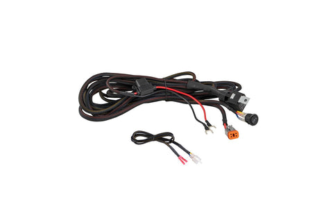 Diode Dynamics Heavy Duty Single Output 4-pin Wiring Harness | Universal(DD4104)
