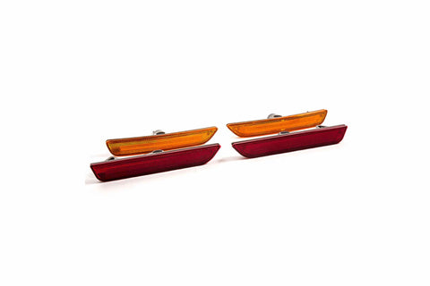 Diode Dynamics DD LED Sidemarkers - Set / Amber-Red | Ford Mustang: 2010-2014 (DD5059)