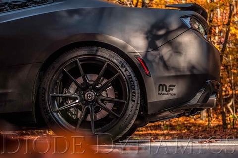 Diode Dynamics DD LED Sidemarkers - Set / Amber-Red | Chevrolet Camaro: 2016-2019 (DD5062)