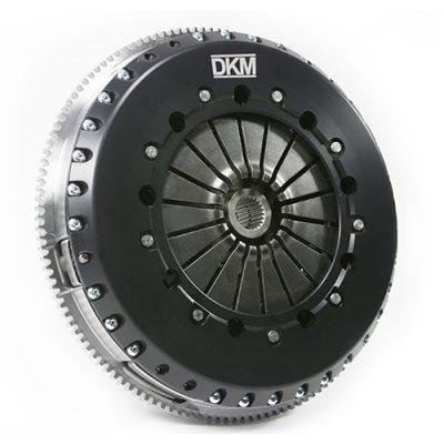 DKM Clutch BMW E34/E36/E39/E46/Z3/Z4 (6 Cyl) OE 5-Spd MS Twin Disc Clutch Kit w/Steel Flywheel (MS-006-005)