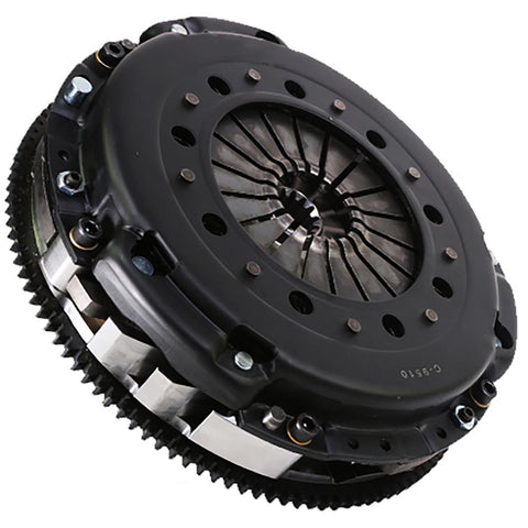 DKM Clutch MS Twin Disc Clutch Kit w/Steel Flywheel | 2000-2006 BMW E46 M3 (MS-006-054)
