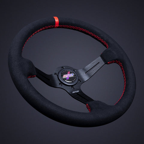DND 75mm Alcantara Race Steering Wheel (ARW-BK)