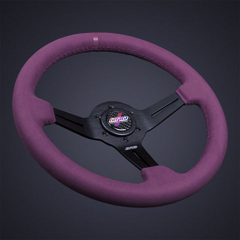DND Full Colored 50mm Alcantara Race Steering Wheel (FCAW-PR-50)