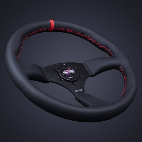 DND Leather Touring Steering Wheel (LTW-GR)