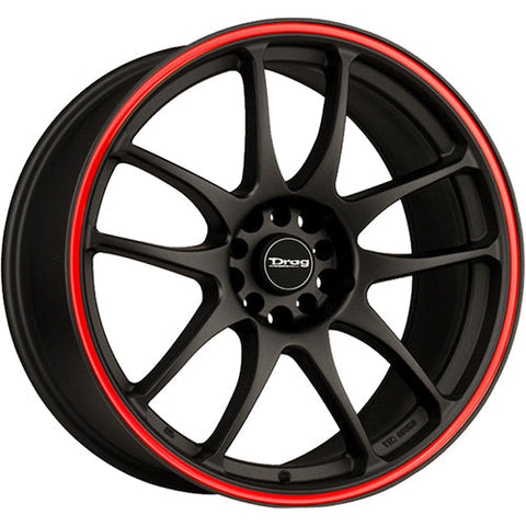 Drag Wheels DR31 Series 4x100/4x114.3 15x6.5in. 40mm. Offset Wheel (DR311565044073BF1)