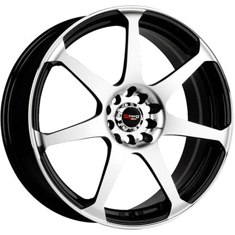 Drag Wheels DR33 Series 5x100/5x114.3 16x7in. 40mm. Offset Wheel (DR33167054073BFR1)