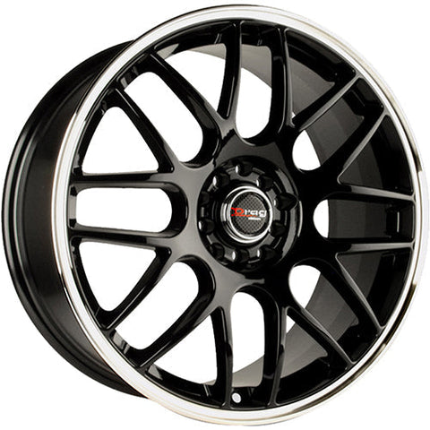 Drag Wheels DR34 Series 5x100/5x114.3 18x8.5in. 24mm. Offset Wheel (DR341885052473BFR1)