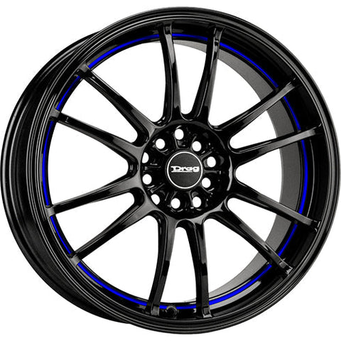 Drag Wheels DR38 Series 4x100/4x114.3 17x7in. 40mm. Offset Wheel (DR38177044073BF1)