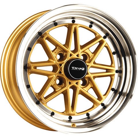 Drag Wheels DR20 Series 4x100/X 15x7in. 10mm. Offset Wheel (DR20157261073GDM)
