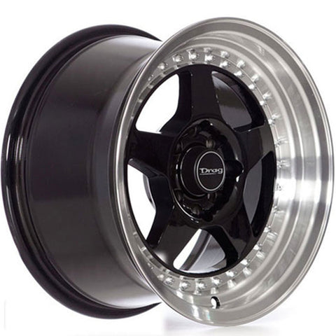 Drag Wheels DR57 Series 4x100/4x114.3 15x8.25in. 20mm. Offset Wheel (DR571582042073GB)