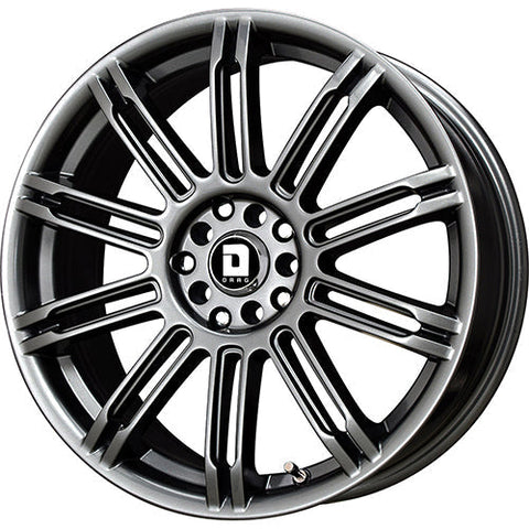 Drag Wheels DR62 Series 4x100/4x114.3 16x7in. 40mm. Offset Wheel (DR62167044073GM1)