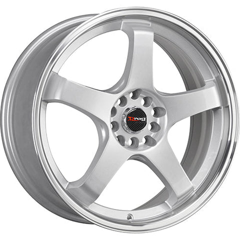 Drag Wheels DR63 Series 5x100/5x114.3 17x7in. 40mm. Offset Wheel (DR63177054073S)